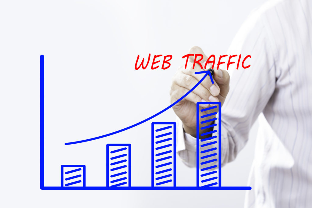 Aumentar las métricas web. Generar tráfico online.